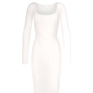 Skims worn once white dress